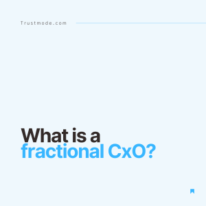 What is a fractional CxO?